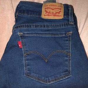 NWOT Super Skinny Blue Jeans